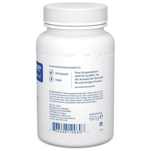 pure encapsulations® CoQ10 120 mg