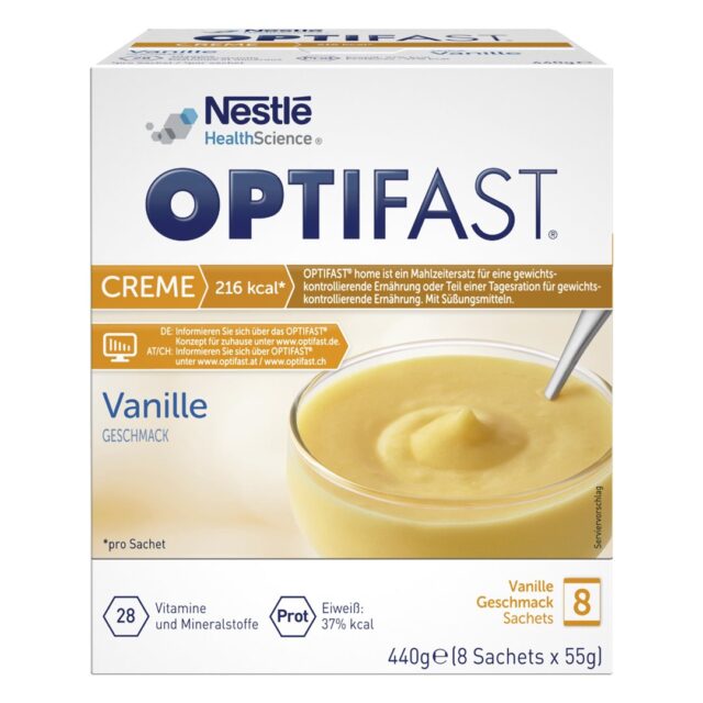 OPTIFAST Creme Vanille (8x55 g)