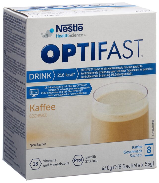 OPTIFAST Drink Kaffee (8x55 g)
