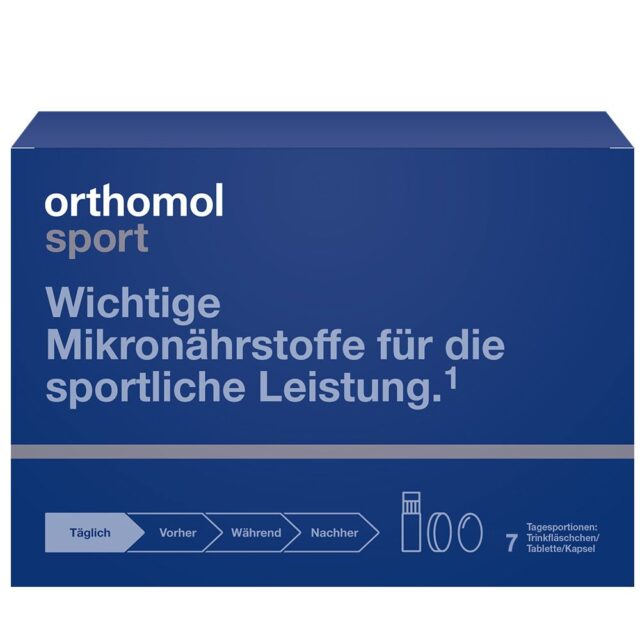 Orthomol Sport Trinkfläschchen/Tabletten/Kapseln