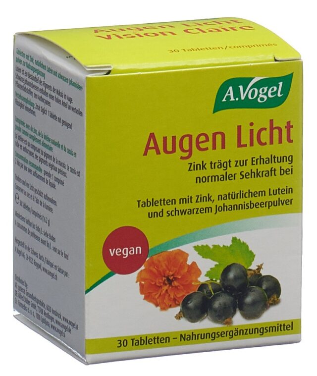 A. Vogel ugen Licht Tablette (30 Stück)