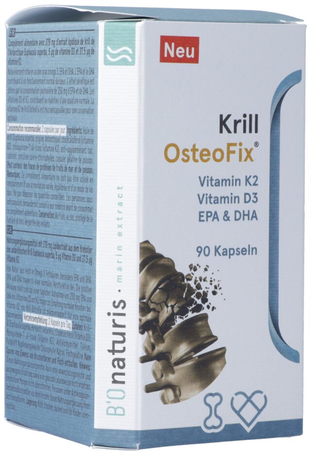 BIOnaturis Krill Osteofix Kapsel 379 mg (90 Stück)