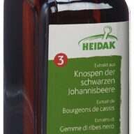 HEIDAK Knospe Johannisbeere Ribes nig Glycerin Mazeration (500 ml)