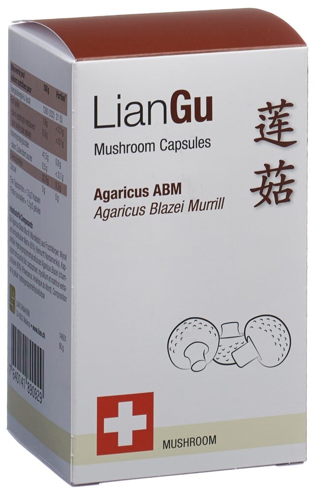 Lian Agaricus ABM Mushrooms Kapsel (180 Stück)
