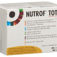 Nutrof Total Vit Spurenelement Omega-3 Kapsel Vitamin D3 (90 Stück)