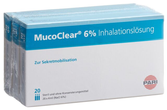 PARI MucoClear 6 % NaCl Inhalationslösung (60x4 ml)