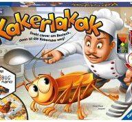 Ravensburger 22212 - Kakerlakak - Aktionsspiel mit elektronischer Kakerlake für Groß und Klein, Familienspiel für 2-4 Sp