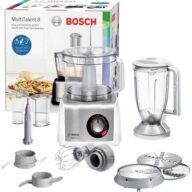 Bosch Haushalt MC812S814 Küchenmaschine 1250 W Silber, Weiß