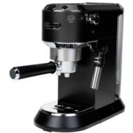 DeLonghi DeLonghi Siebträgermaschine Dedica EC 685.BK Schwarz Espressomaschine mit Siebträger Schwarz 1350 W E.S.E. Pad