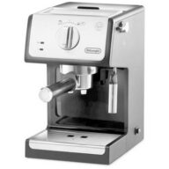 DeLonghi DeLonghi Siebträgermaschine ECP 33.21 Silber Schwarz Espressomaschine mit Siebträger Schwarz, Silber 1100 W