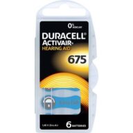 Duracell Activair 675 Hörgerätebatterie ZA 675 Zink-Luft 630 mAh 1.45 V 6 St.