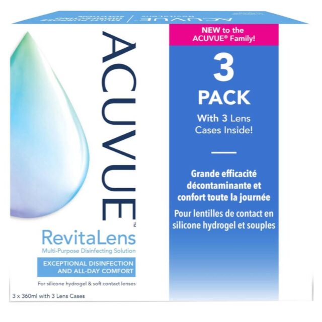 ACUVUE™ RevitaLens Trio + 3 Lense Cases