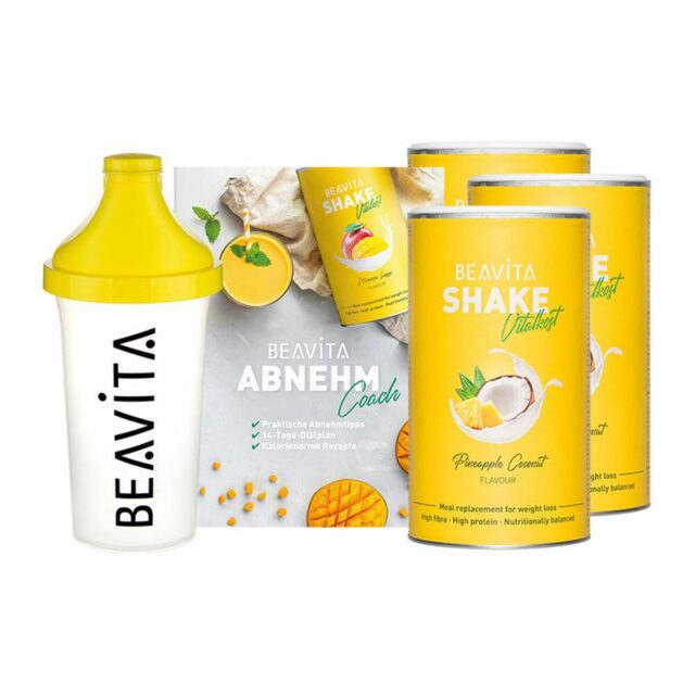 BEAVITA Abnehm-Paket Kokos-Ananas