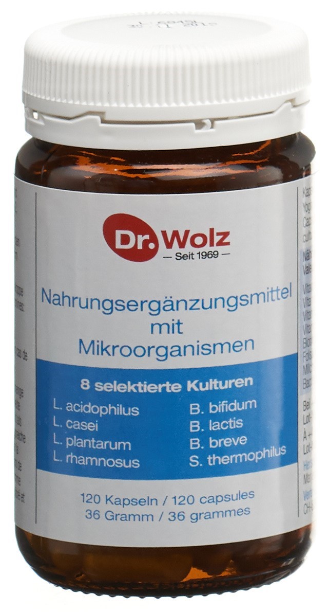 Dr. Wolz Microorganismen Kapsel (120 Stück)