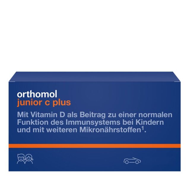 Orthomol junior C plus Kautabletten Waldfrucht & Mandarine/Orange