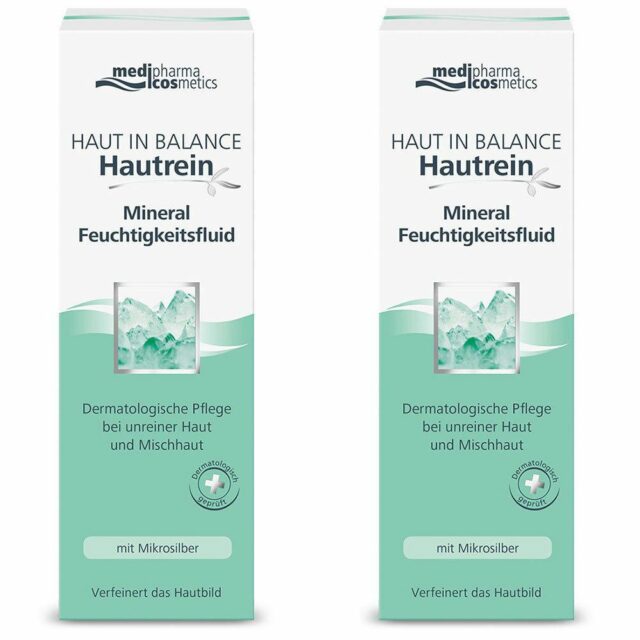 medipharma cosmetics Haut in Balance Hautrein Mineral Feuchtigkeitsfluid