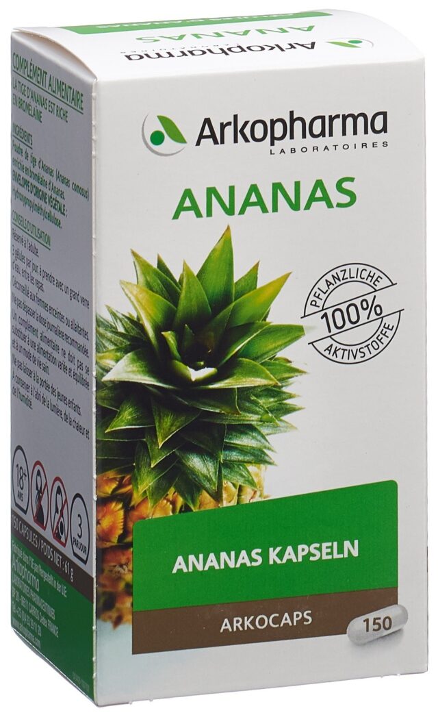 ARKOCAPS Ananas Kapsel pflanzlich (150 Stück)