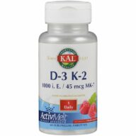 ActivMelt Vitamin D3 K2 1000 I.E./45 μg