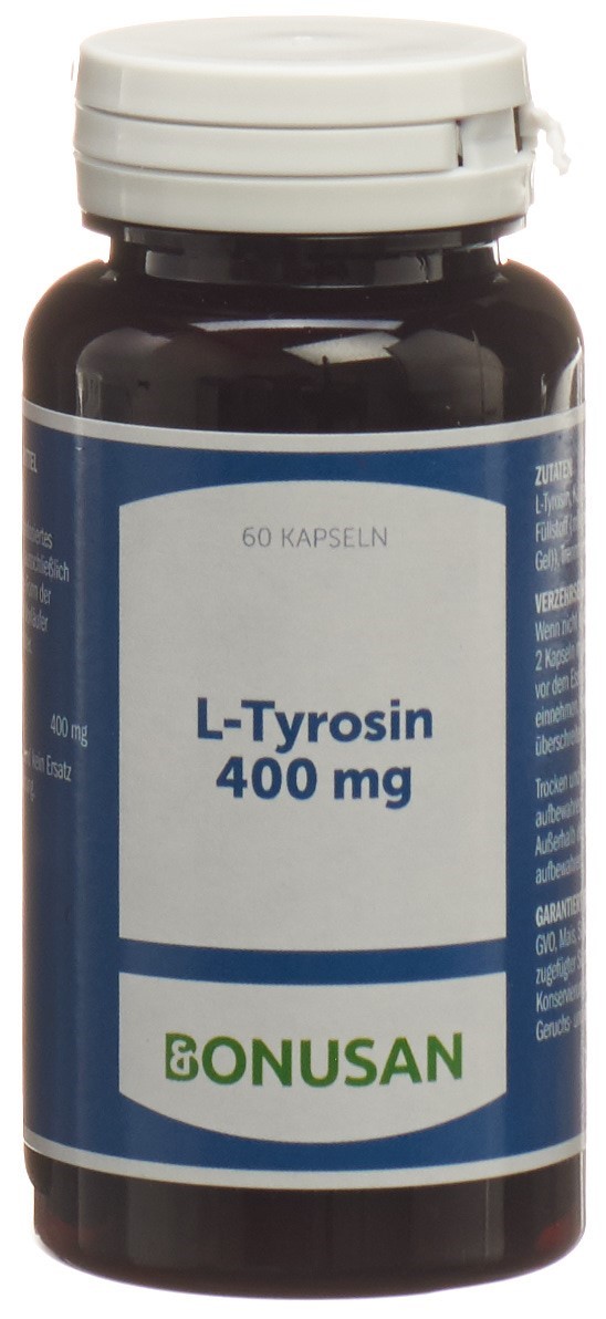Bonusan L-Tyrosin Kapsel 400 mg (60 Stück)