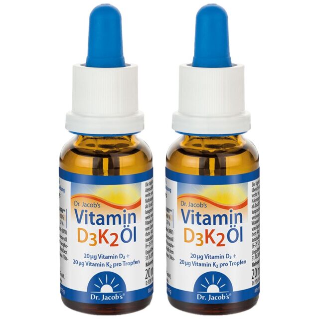 Dr. Jacob's Vitamin D3K2 Öl