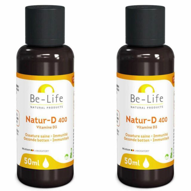 Be-Life Natur-D 4000 Gouttes Vitamine D3 naturelle