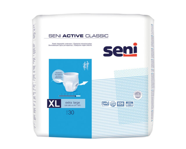 Seni Active Classic XL 30 Stk. (ehemals Seni Active Basic) -Windelhosen für Erwachsene