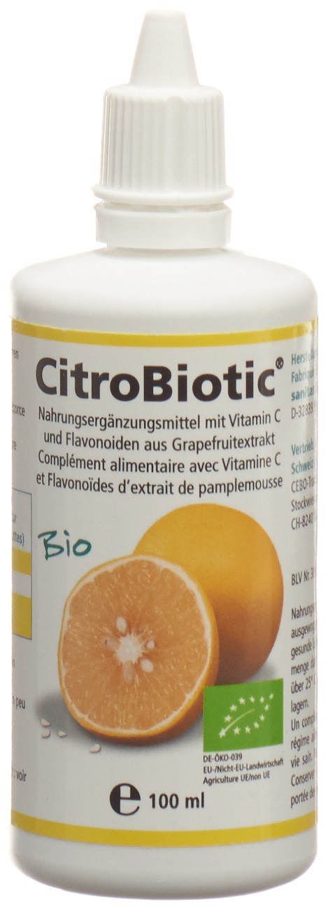 CitroBiotic Grapefruitkern Extrakt Bio (100 ml)