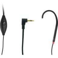 Geemarc CLHOOK1 Telefon Ear Free Headset kabelgebunden Mono Schwarz Lautstärkeregelung, Mikrofon-Stummschaltung