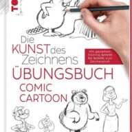 Die Kunst des Zeichnens - Comic Cartoon Übungsbuch