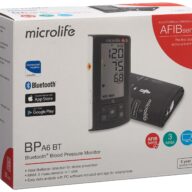 Microlife Blutdruckmesser Afib A6 Bluetooth black Cover soft (1 Stück)