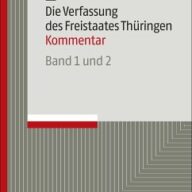 Die Verfassung des Freistaates Thüringen